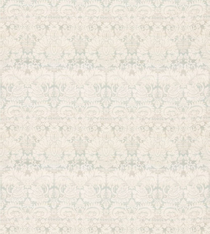 Queen's Damask Fabric by GP & J Baker Aqua