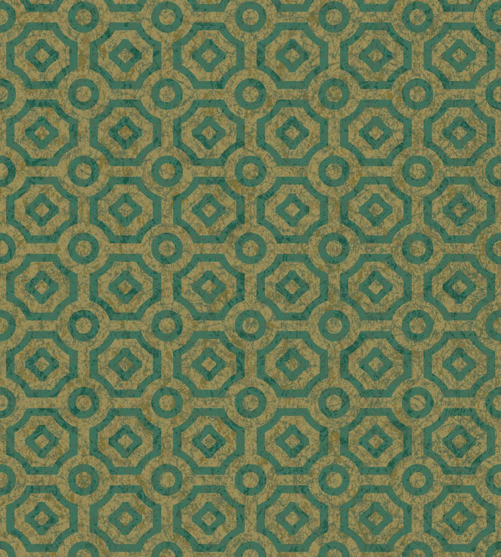 Queens Quarter Wallpaper by Cole & Son Emerald