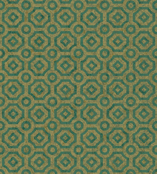 Queens Quarter Wallpaper by Cole & Son Emerald