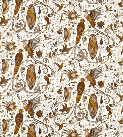 Quetzal Fabric by Clarke & Clarke Gold