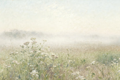 Quiet Meadow Light mural by Hovia