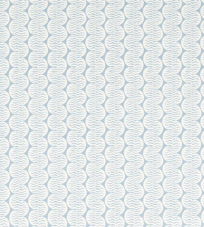 Raft Stripe Print Fabric by Scion Coast Blue