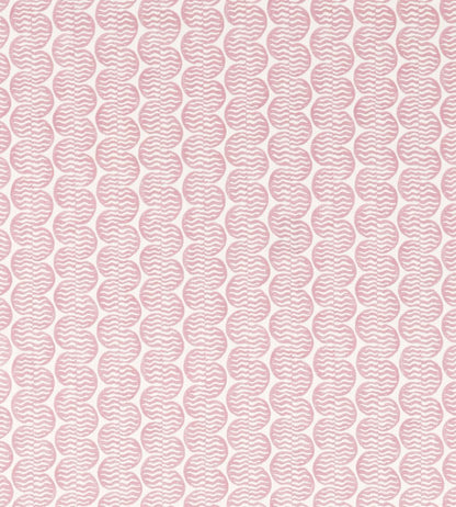 Raft Stripe Print Fabric by Scion Dusk Pink