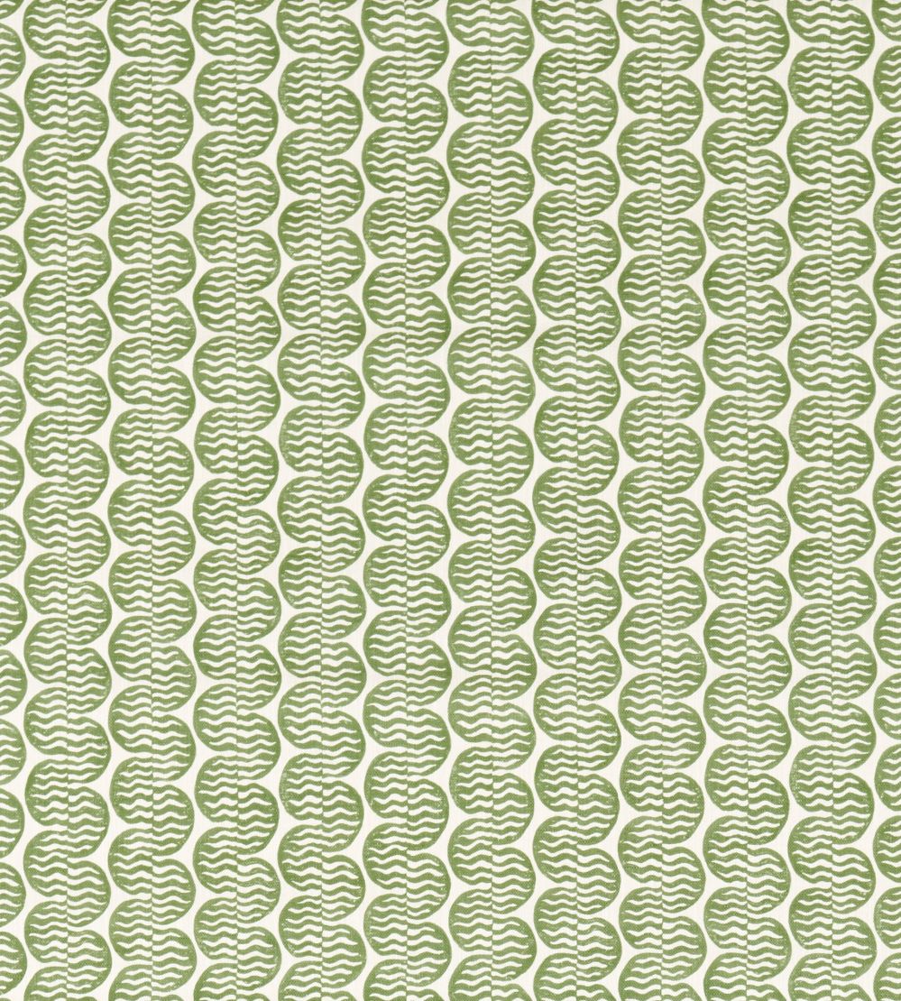 Raft Stripe Print Fabric by Scion Pine