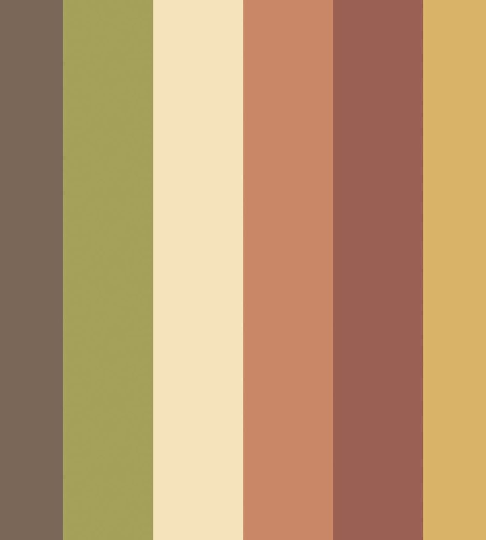 Rainbow Bloc Wallpaper by Ohpopsi Autumn Twist