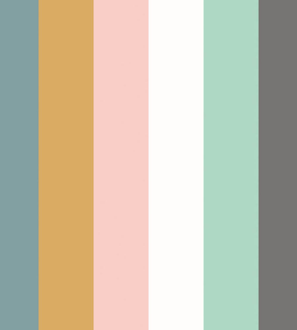 Rainbow Bloc Wallpaper by Ohpopsi Carnival Pop