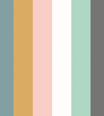 Rainbow Bloc Wallpaper by Ohpopsi Carnival Pop