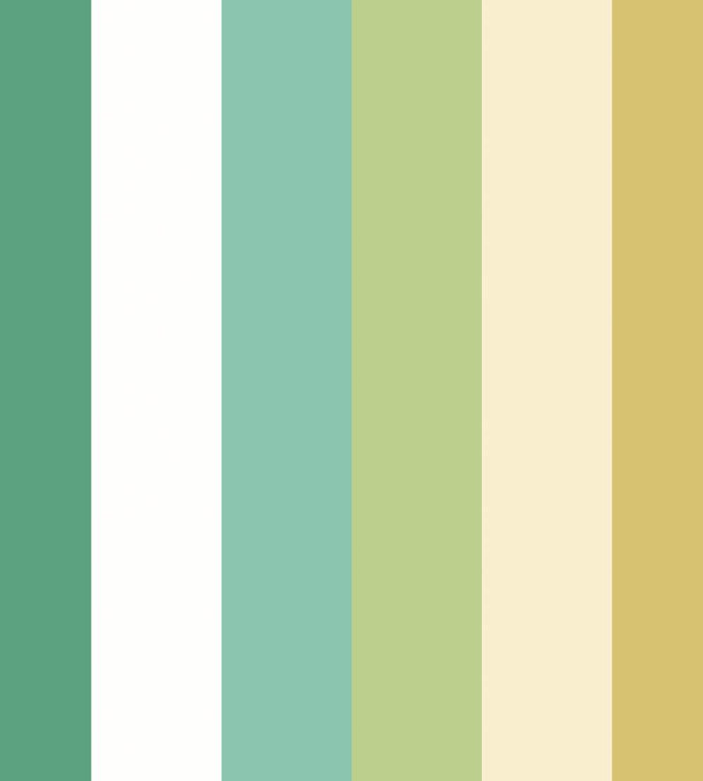 Rainbow Bloc Wallpaper by Ohpopsi Pine Nut