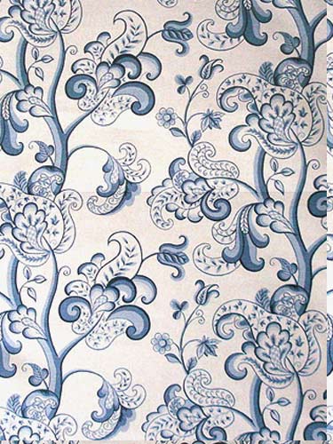 Rajasthan Fabric by Titley & Marr in Blue