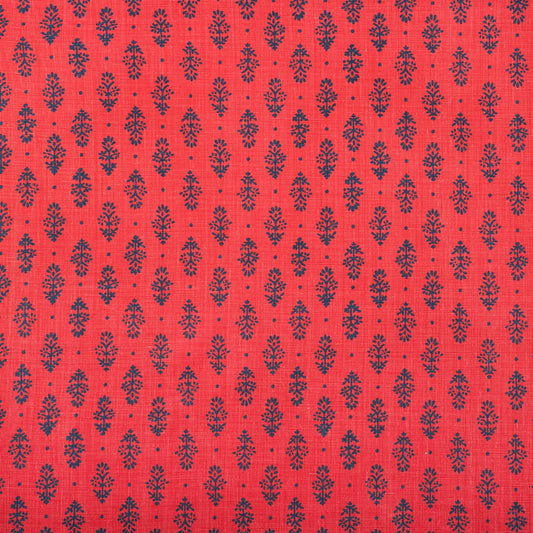 Rajkot Red Indigo fabric by Lisa Fine Textiles