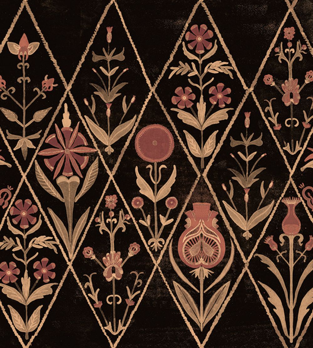 Rajola Wallpaper by Tres Tintas Red