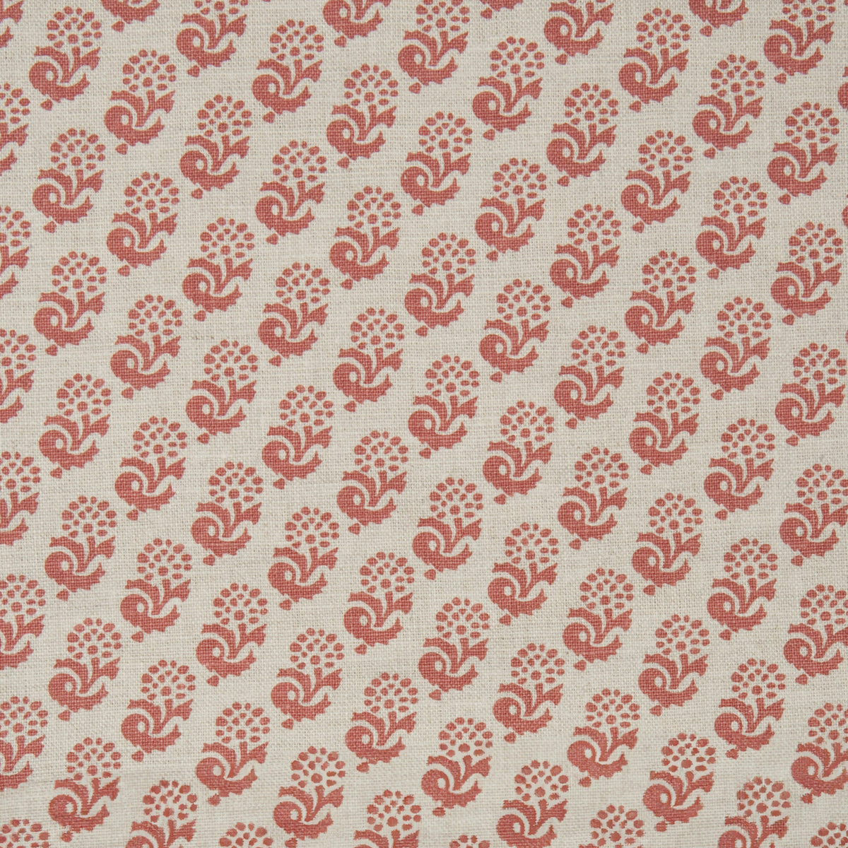 Rambagh Reverse Guava fabric by Lisa Fine Textiles
