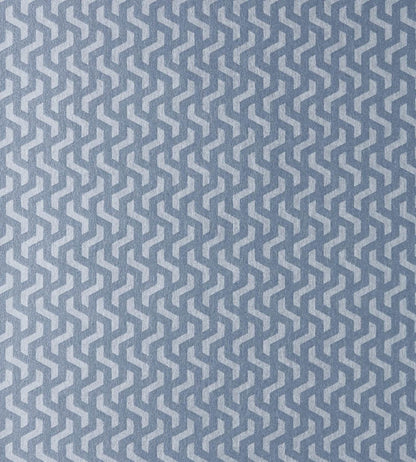 Rattan Wallpaper by 1838 Wallcoverings Blue Dusk