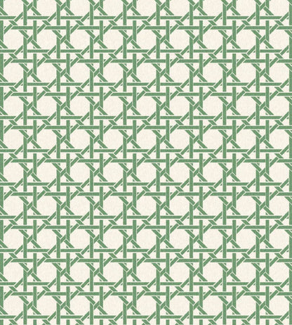 Rattan Wallpaper by Woodchip & Magnolia Evergreen