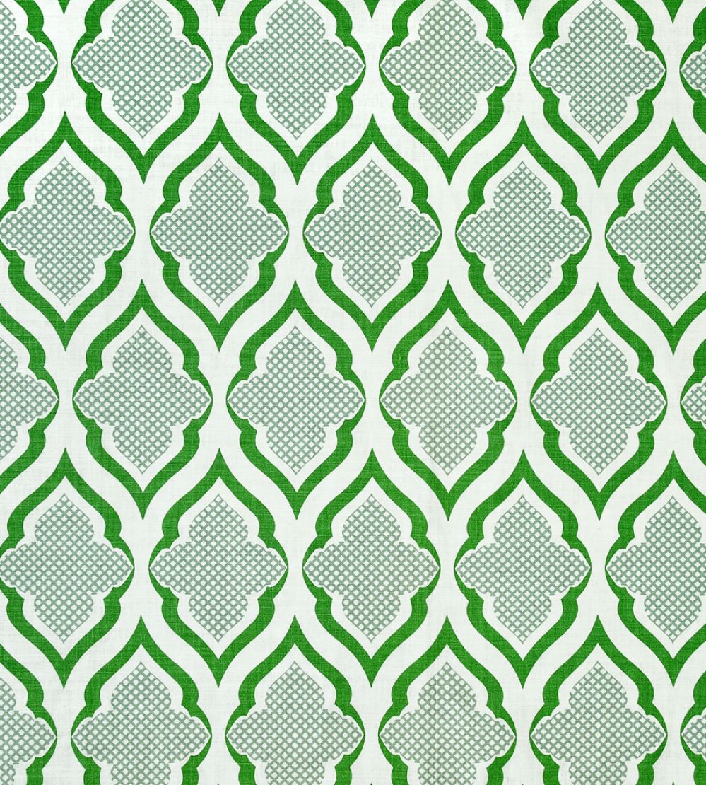 Ravenna Fabric by Christopher Farr Cloth Green