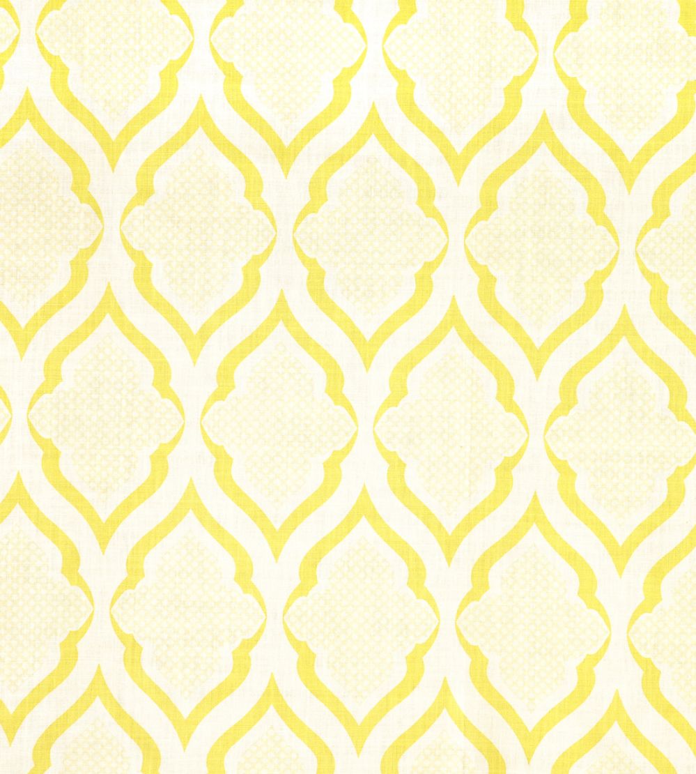Ravenna Fabric by Christopher Farr Cloth Lemon