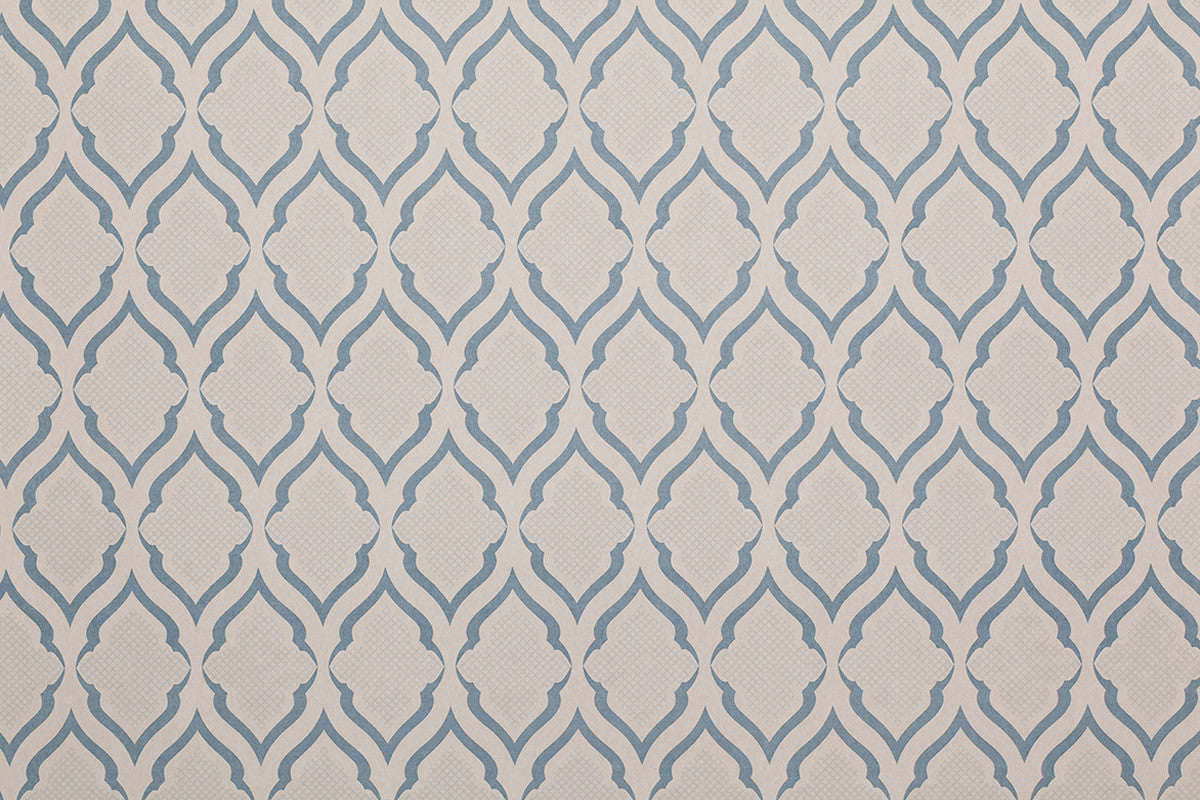 Ravenna Wallpaper by Christopher Farr Cloth in Cobalt colorway