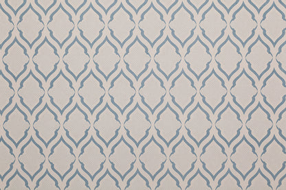 Ravenna Wallpaper by Christopher Farr Cloth in Cobalt colorway