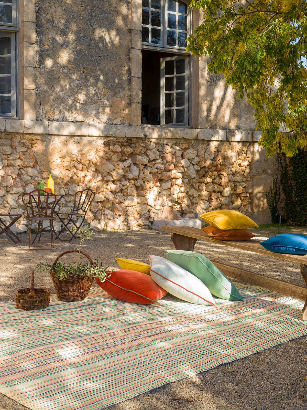 Rayol Rug by Pierre Frey shown in a room setting (view 1)