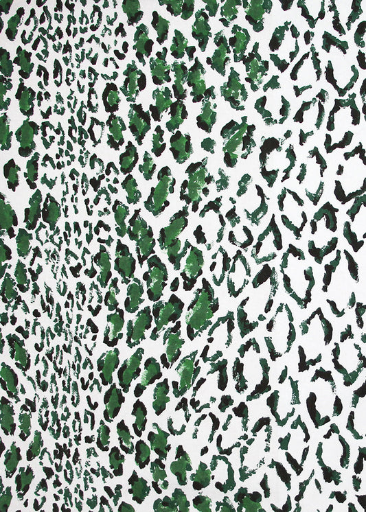 Sabu Fabric by Rose Cumming in Green/Green