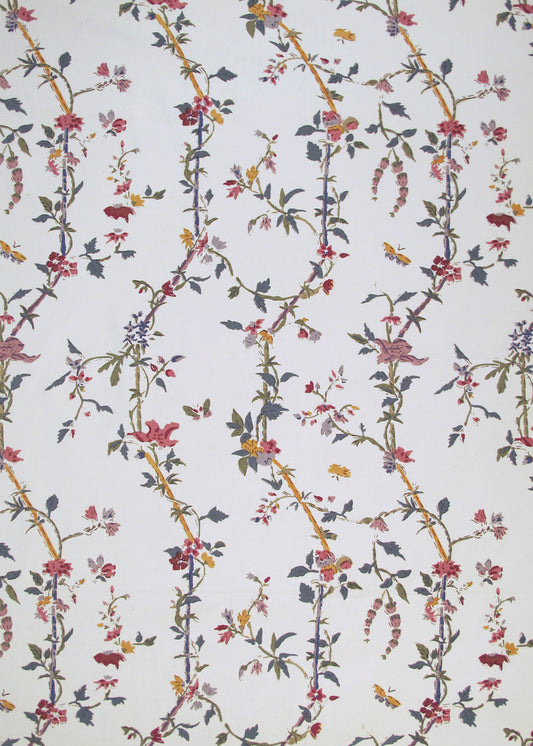 Bamboo Garden Fabric by Rose Cumming in Original Ecru