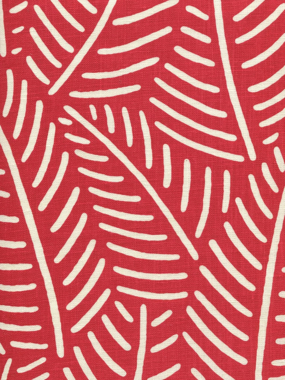 Sauvage Reverse Red fabric by Cloth & Paper