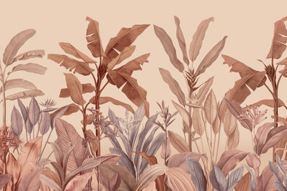 Redouté Terracotta mural by Hovia