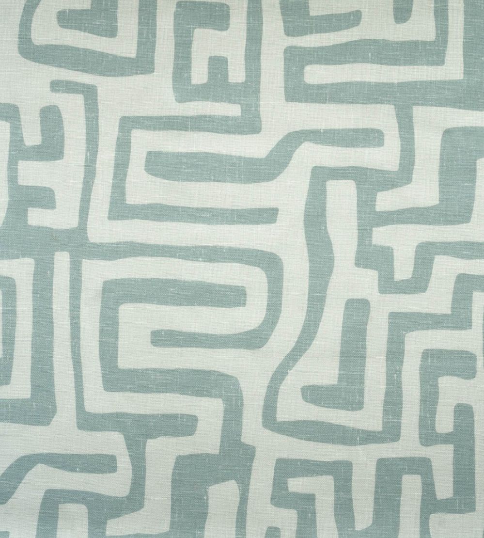 Reef Outdoor Fabric by Andrew Martin Ice