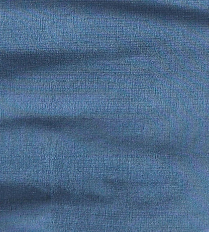 Regal Silk Fabric by James Hare Dark Denim