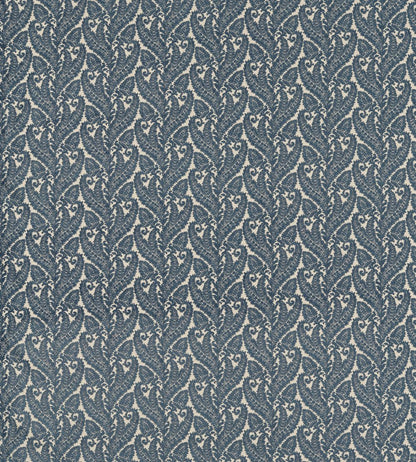 Regale Fabric by Clarke & Clarke Denim