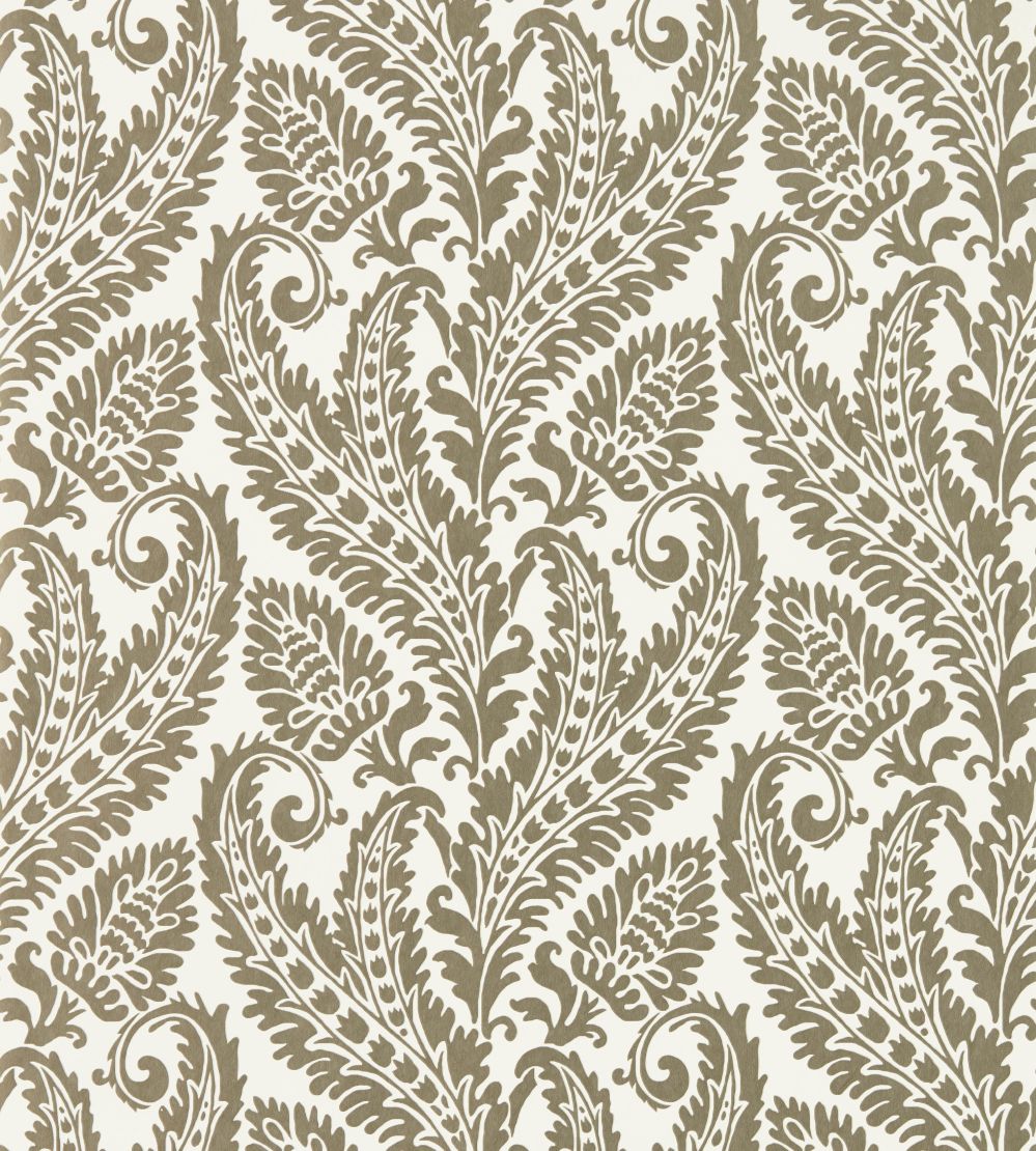 Regale Wallpaper by Clarke & Clarke Gilver/Ivory