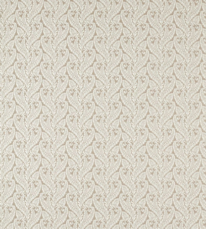 Regale Fabric by Clarke & Clarke Ivory/Mocha