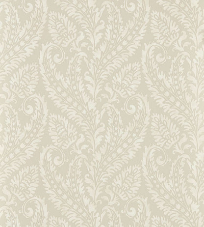 Regale Wallpaper by Clarke & Clarke Ivory/Mocha