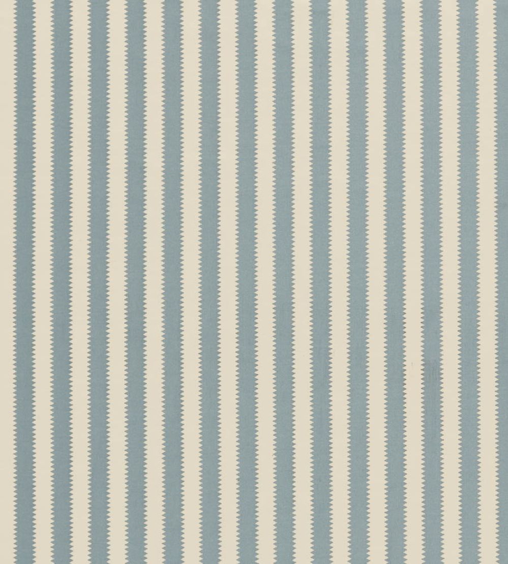 Regency Aperigon Fabric by Sanderson Smog Blue/Linen