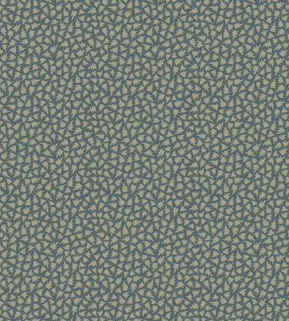 Renaissance Leaves Wallpaper by Farrow & Ball Inchyra Blue / Lichen