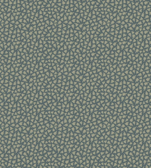 Renaissance Leaves Wallpaper by Farrow & Ball Inchyra Blue / Lichen