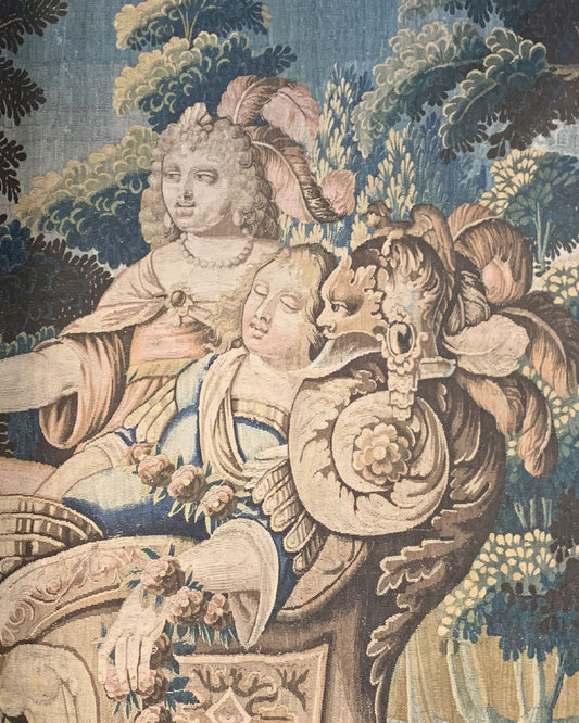 Renaud and Armide Mural by Watts 1874 in La Grancia