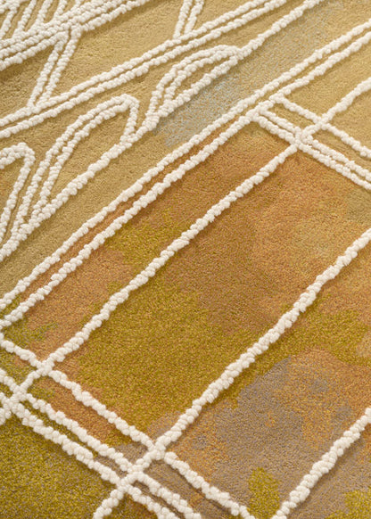 Retiro Multicolore Rug by Pierre Frey shown in a room setting (view 2)