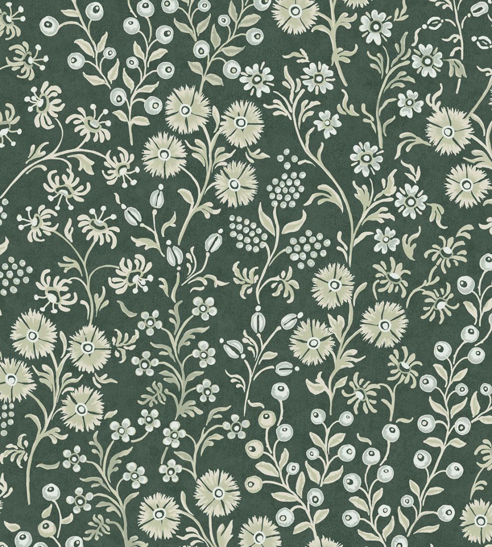 Retro Flowers Wallpaper by Eijffinger 48