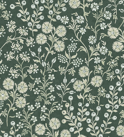 Retro Flowers Wallpaper by Eijffinger 48