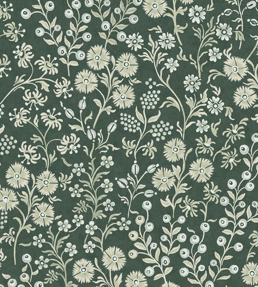 Retro Flowers Wallpaper by Eijffinger 48