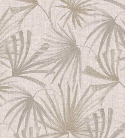 Retro Palms Wallpaper by Eijffinger Grey/Silver