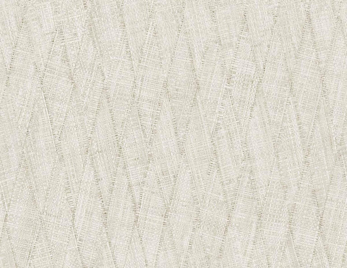 Rhombeum contract wallcovering by Coordonné in White/Grey 64946211, flat pattern view