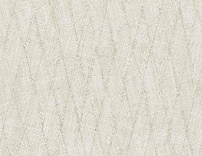 Rhombeum contract wallcovering by Coordonné in White/Grey 64946211, flat pattern view