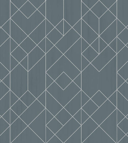 Rhombohedral Wallpaper by Coordonne Ice
