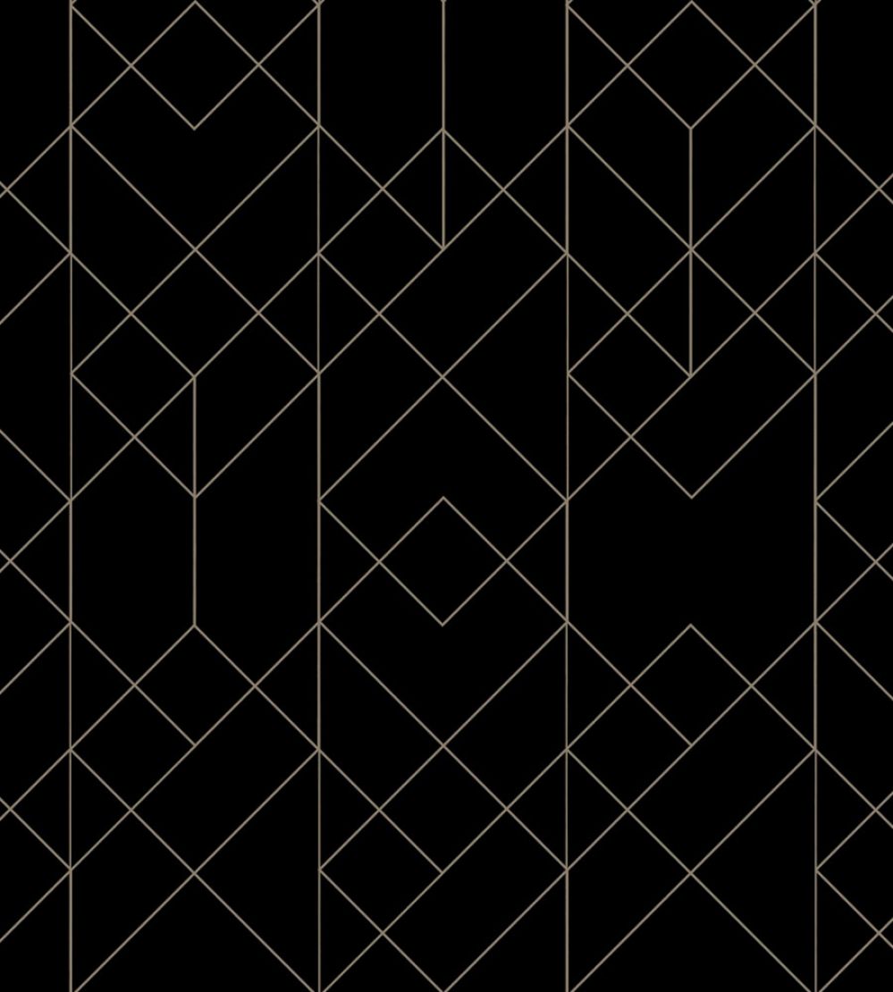 Rhombohedral Wallpaper by Coordonne Slate