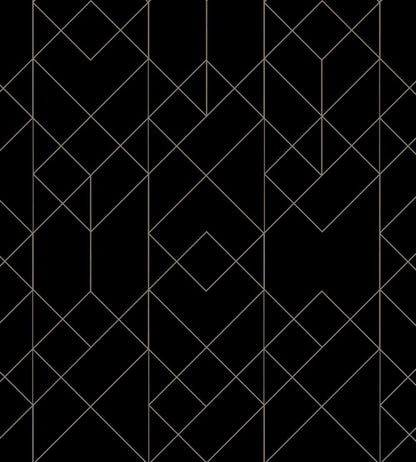 Rhombohedral Wallpaper by Coordonne Slate