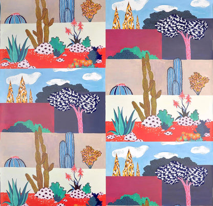 Riad Wallpaper by Pierre Frey in Multicolore (FP002001)