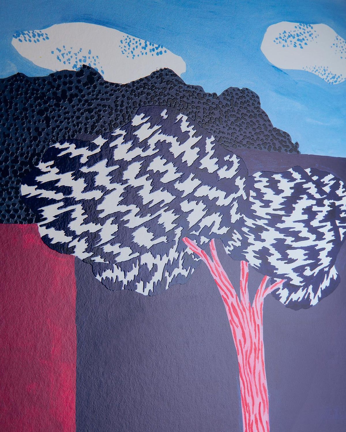 Riad Wallpaper by Pierre Frey shown in a room setting (view 1)