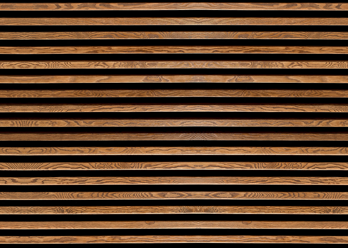 Rib Wood Horizontal mural by Rebel Walls